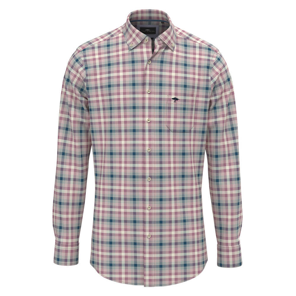 Fynch Hatton Vichy Check Shirt